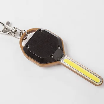 1 PC Mini razsvetljavo LED-Lučka Mini Ključ Obliko Keychain Lučka lučka Sili Kamp Svetlobe Key Ring Keychain svetloba Svetilke Milostnem