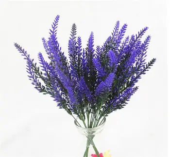 1 Šopek Cvet Romantično Provence 5 Barve Umetno Cvet Sivke dom Dekoracija Poroka Stranka Vrt Dekor