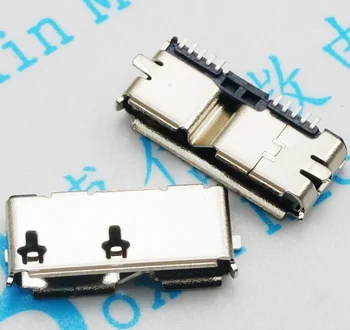 10 kosov mini 3.0 ženski vtičnico USB 3.0 socket B-tip full SMD vmesnik za mobilne naprave trdi disk