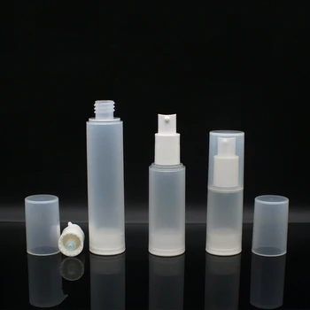 100 kozarcev 20ml 30 ml 50 ml Prazno Brezzračnim Črpalka steklenice Mini Prenosni Vakuumske Kozmetični Losjon za Zdravljenje Potovanja steklenico