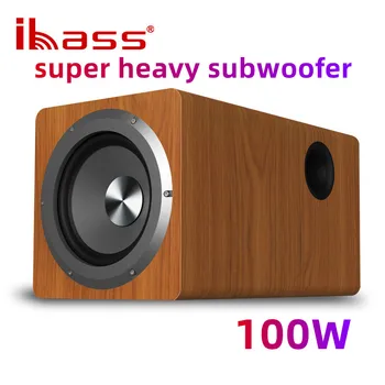 100W IBASS za 6,5 palčni aktivni subwoofer zvočnik 360 stereo echo wall ojačevalnik multimedijski računalnik, TV, dnevna soba zvočnik