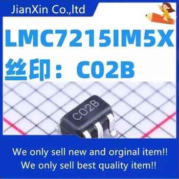 10pcs izvirne nove LMC7215IM5X SOT23-5 Silkscreen: C02B Analogni Komparator