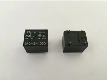 10pcs Mini Power Rele PCB tip 5V DC tuljavo SRD-S-105D