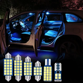 10pcs T10 Festoon Auto LED Žarnice za Avto Notranjost Kupole Branje Luči Nečimrnosti Ogledalo Prtljažnik, Svetilke Za BMW Serije 3 E90 E92 M3 Coupe