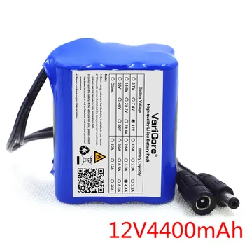 12 V 4400 mAh Litij-Ionska Baterija Za 12,6 V Mobilna Oprema, 4.4 ah Usmerjevalnik Nazaj-Baterij