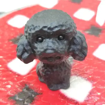 1Pcs Obsidian Black Dog Visoko Kakovost Naravnega Zdravljenja Kristalno Strani Carving Lepo Načrta Za Darila In Okraski