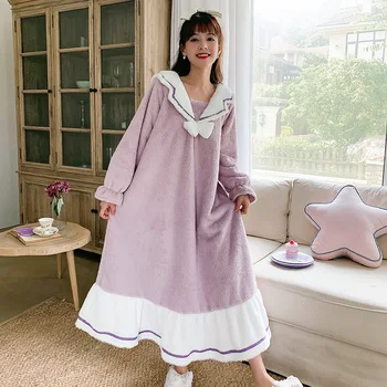 2023 Zimskih Oblačilih, Trdna Kimono Plašč Moda Kopalni Plašč Doma Obleko Sleepwear Peignoir Poroke, Oblačilih, Mehko Družico Obleke H401