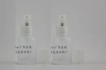 25pcs 30ml jasno, motnega Stekla potovanja ponovno napolniti stekleničke parfuma s prozorno plastično škropilnica, 30 ml steklene parfum pakiranje