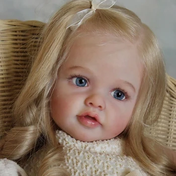 27 palca Kit Prerojeni Betty Priljubljena Limited Edition s Telesa in Oči Nedokončane Lutka Komplet Deli Bebes Prerojeni Kit Rodi Greh Pintar