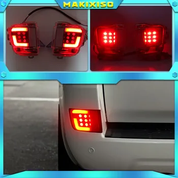 2PCS LED Zadaj Rep Meglo Lučka Zadnji odbijač luči zamenjava Za Toyota Land Cruiser 200 FJ200 LC200 2016-2019 2020 Dodatki