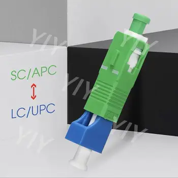 2pcs/Veliko SC/APC-LC/UPC SC Moški LC Ženski Hybrid Fiber Optic Adapter za Optični Spojnik Singlemode Optični Adapter Brezplačna Dostava