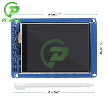 3.2 palčni 240x320 TFT LCD prikazovalniku Zaslon na Dotik SD ILI9341 Krmilnik 240x320 za 16 Bit RGB565 Format