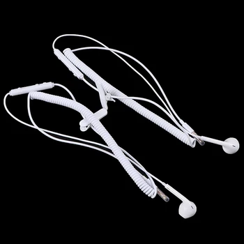 3,5 mm Eno Stran Slušalke V Ušesa Slušalke slušalka W/ Mikrofon Nadzor Glasnosti