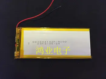 3,7 V litij-polimer baterija 3644103P 2500MAH mobilne moč Tablet PC DIY Polnilne Li-ion Celice