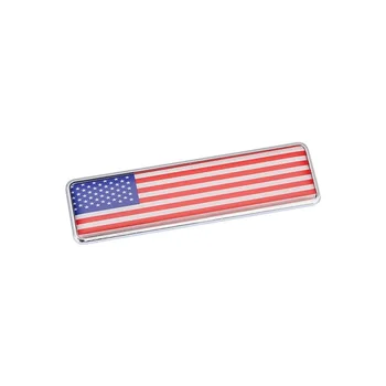 3D Kovinske Zlitine Nacionalni Simbol Države, Združene države Zastave Ameriški Avto Nalepke Za Avto Windows Vrata Dostopi Dekoracijo 10X3CM