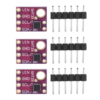 3Pcs SHT31-D Temperatura Vlažnost Senzor, Digitalni Izhodni Modul Senzor IIC I2C Vmesnik 3.3 V, Za Arduino Raspberry Pi