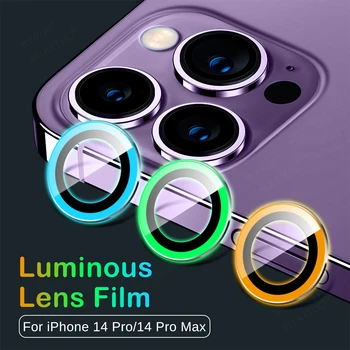 3Pcs Svetlobna Objektiv Kamere Zaščitnik Stekla Za Apple iPhone 14 Pro Max Primeru Hawkeye Fotoaparat Obroč Za iPhone 14 Pro 14Pro Max
