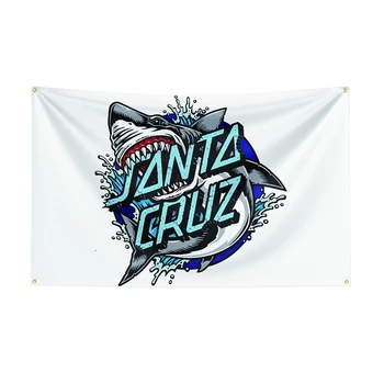 3x5 Santa Cruz Zastavo Poliester Natisnjeni Dirke Šport Banner Za Dekor