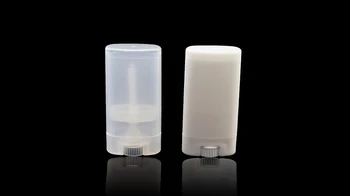 50pcs 15ml eliptične PP plastike prazno šminka cev, šminka cevi DIY balzam za ustnice cevi Šminka cevi posodo
