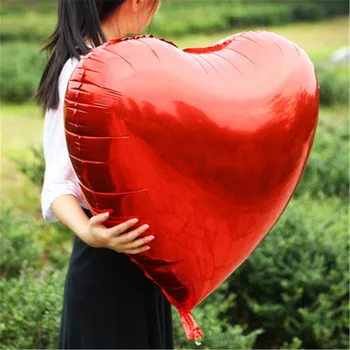 55 cm > Srce ljubezni, Napihljive Balone Folija Balon Poroka, Valentinovo Okraski Helij Balon I Love You