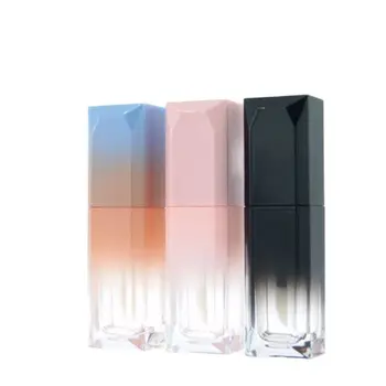 5ml Prazno Lip Gloss Cev Kozmetični Ustnice Olje se lahko ponovno polnijo Containe Roza Spreminjanje Barve Plastike Lip Gloss Posodo 30pcs/Veliko