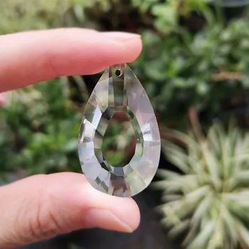 5pcs 38 mm Kristalno Prizmo Suncatcher Lestenec Dele Stekla, ki Visi Obesek Kroglice Verige Garland Doma Poroko Dekor Figur Obrti