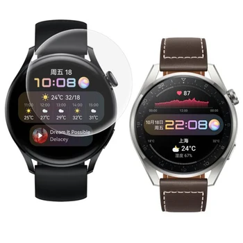 5pcs Mehko TPU Jasno Zaščitno folijo Stražar Za Huawei Watch 3/3 Pro Smartwatch 3pro Full LCD Screen Protector Pokrov zaščitni
