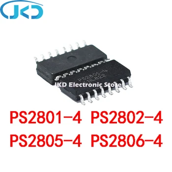 5pcs/veliko PS2801-4 PS2802-4 PS2805-4 PS2806-4 PS2801C-4-F3-A SOP-16 Optocoupler IC Novega in Izvirnega