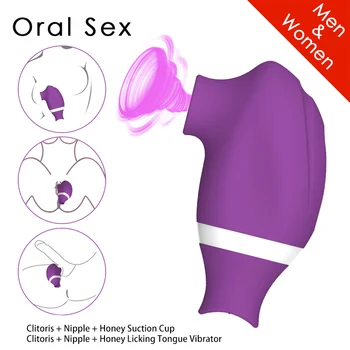 5ps Močno Sesanje Vibrator Za Ženske, Oralni Seks Nastavek Klitoris Bedak G Spot Stimulator Spolnih Igrač Za Odrasle Pari