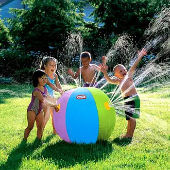 75 cm Mavrica Napihljiva Žoga za Plažo Vodo Balon Poletje na Prostem Plavanje Igrača
