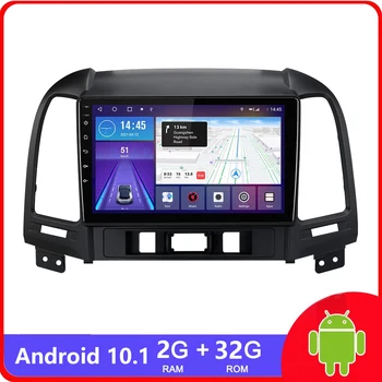 Android 11 avtoradio, Predvajalnik Za Hyundai Santa Fe 2 2006-2012 Autoradio 2Din GPS Navi Audio Bluetooth, WiFi Vodja Enote