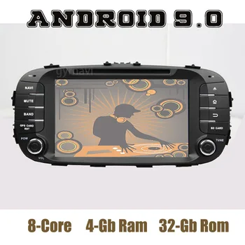Android 9.0 Avto GPS DVD Predvajalnik za kia soul 2014-2018 z PX5 jedro octa wifi usb 4+64GB Auto Stereo glavne enote