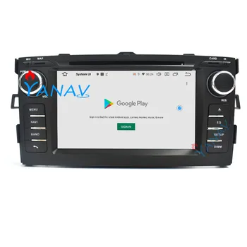 Android Avto GPS igralec za-TOYOTA AURIS 2008-2011 avto radio stereo navigacijo samodejno video HD zaslon Multimedijski sistem DVD Predvajalnik
