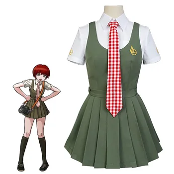 Anime Danganronpa Koizumi Mahiru Cosplay Kostume Japonski Enotno Mornar Obleka Ženske obleke Dekliška Oblačila kostum