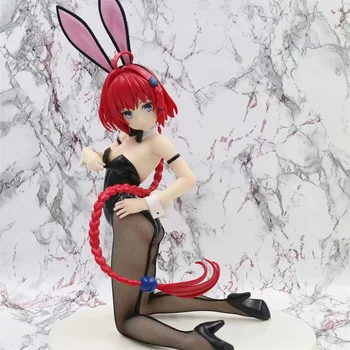Anime Ljubezen Ru Kurosaki Meia Zajček PVC Dejanje Slika Zbirateljske Model Lutka Igrača 33 cm