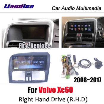 Avto Multimedijski Predvajalnik Za Volvo XC60 2008-2017 Android Radio Pribor Carplay Zemljevid GPS Navi Krmarjenje z Desno Roko Pogon