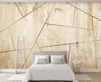 Bacal po Meri 3D zidana ozadja sodobnih preprost retro nostalgija povzetek skladu geometrijo TV ozadju dekoracijo sten slikarstvo