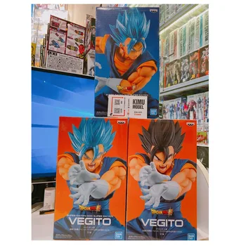 Bandai Dragon Ball Super Bog Super Saiyan Vegito PVC figuric Igrače Anime Slika Kamehameha Vegito Model Collection