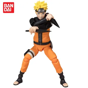 Bandai Prvotno Pristno Sestavljanje Modela, ki je Na Zalogi, SHF NARUTO Uzumaki Anime Naruto figuric Model Igrače Darila za Otroke