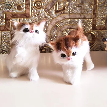 BOLAFYNIA štiri vrste mačke doma, okraski, Igrače simulacije živali igrača okras za dekle darilo
