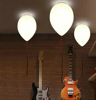 Brezplačna Dostava za Sodobno Sodobni Otroci Spalnica Balon Celing Luči Ustvarjalne Bela Moda Strop Žarnice E27 LED žarnica za dom