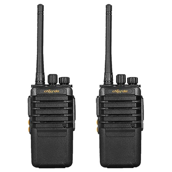 Chierda Nove Radijske 16 kanalov woki toki CD-328 Poklicno VHF, UHF Dve poti Walkie Talkie Li-ionska Baterija