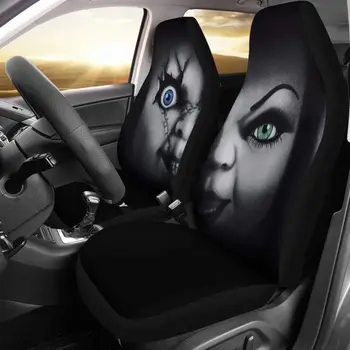 Chucky Avto Sedeža Kritje Horror film ustreza večini avtomobilskih delov SUV sedeža kritje za varstvo
