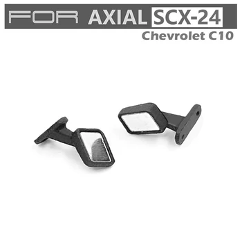 Daljinski upravljalnik Avto SCX24 Chevrolet C10 Možnost Del Plastike Rearview Mirror Za 1/24 Rc Avtomobili OSNO Mini Igrače Tovornjak