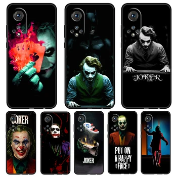 DC Vroče Umetnosti Joker Film Mehko Črno Primeru Telefon Za Čast 70 60 50 20 MP Pro 10X 10i 10 9X 9A 8X 8A Lite Silikonski Pokrov