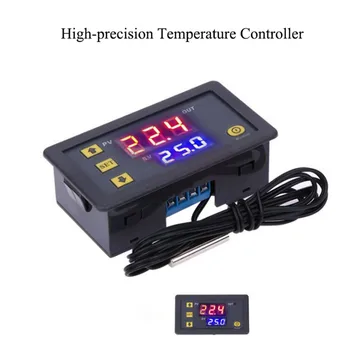 DC12V 24V 110-220V Visoko precizne Temperaturni Regulator LED Digitalni Zaslon Temperaturni Regulator Temperature Nadzorni Odbor
