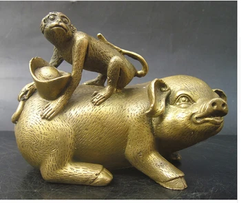 debelo bronasto tovarne Bakra pig - baker prašičev Medenina Likovno Umetnost umetnostne Obrti dekoracijo