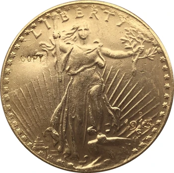 debelo Replika 1913-D $20 St. Gaudens Kovanec Kopijo 100% coper predelovalnih dejavnostih pozlačeno