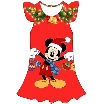 Dekleta Cosplay Risanka Kostum Minnie Mouse Oblačenja Otroci Poletje Minnie Mouse Princesa Obleko Gor Otrok Rojstni dan 3D Oblačila