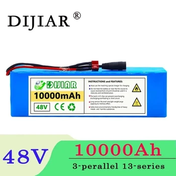 DiJiar 48V 10AH 18650 13S3P visoko moč 800W električna kolesa, električni kolesa baterije 48V10ah za litijeve baterije z BMS